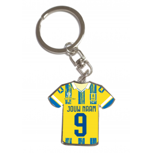 t-shirt sleutelhanger thuis